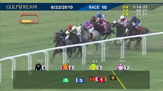 Gulfstream Park June 22, 2019 Race 10