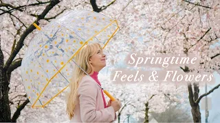 A Cozy Spring Vlog w/ Meg Ryan Romantic Comedy Vibes 🌸 🏙️ City Strolls, Cafés & Baking