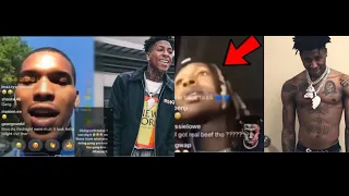 600Breezy and NBA Youngboy throw shots at Eachother after pics With Jania and King Von Leak