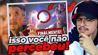 REACT TODOS os DETALHES que você PERDEU em VINGADORES ULTIMATO