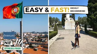 The easiest way to get a NIF number in Portugal