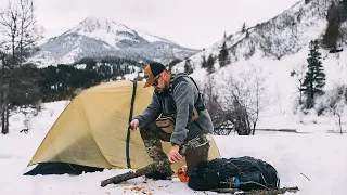 Solo Backcountry Winter Camping