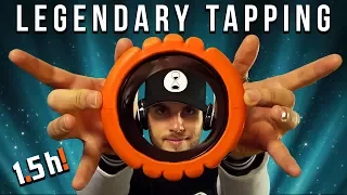 ASMR LEGENDARY TAPPING | 1,5 hour no talking compilation