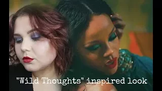 DJ KHALED FT RIHANNA & BRYSON TILLER - WILD THOUGHTS MUSIC VIDEO INSPIRED MAKEUP | ANGELICA PRINSLOO