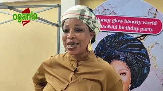 HEAR WHAT ACTRESS KEMI KOREDE SAY'S ABOUT HER BRAND AMBASSADOR CEO HONEY GLOW & SPA@HER BIRTHDAY