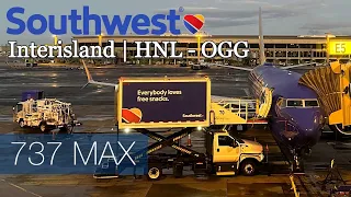 Trip Report Southwest Airlines Interisland Boeing 737 MAX 8 Honolulu (HNL) - Kahului (OGG)