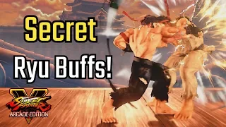 [Street Fighter V] New Secret Ryu Buffs