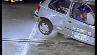 Euro NCAP | Nissan Micra | 2000 | Crash test