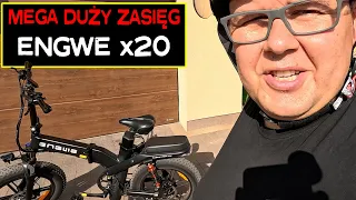 Niewiarygodnym zasięgiem e-ROWERU - ENGWE x20