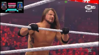 Aj Styles vs Omos - RAW 03/01/22