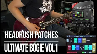 Ultimate Bogie vol1 Amp Pack for Headrush Series | Playthrough (Mesa Boogie Amp Match)