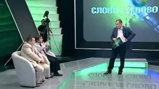 О.Барабанов в ток-шоу "Слово за слово"