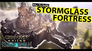 Conan Exiles | Isle of Siptah: How to Build | Stormglass Fortress