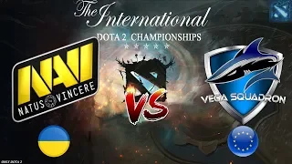 НАВИ ПОЛЕВАЮТ ДЕРЬМОМ? | Na`Vi vs Vega (BO1) The International 2019