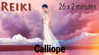 Healing Reiki Music with 26 x 2 minute tingsha bell timer - Calliope