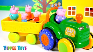 Peppa Pig Moves Into a Bigger Dollhouse Educational Video for Kids