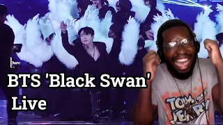 Songwriter Reacts | BTS/방탄소년단 'Black Swan' Live PTD On Stage Las Vegas