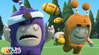 Jeff's Football Fury! | 1 HOUR! | Oddbods Full Episode Compilation! | Funny Cartoons for Kids