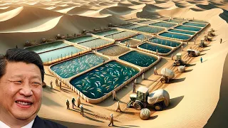 A Chinese Businessman Spends Over $100 Million to Transform a Desert into a Massive Fish Farm