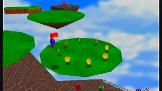 Super Mario 64 - Whomp's Fortress 100 coins 47"21 [TWR]