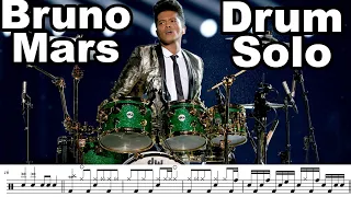 Bruno Mars Drum Solo - Analyzed by EMC