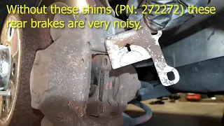 How to replace the rear brake pads on Volvo's with ATE calipers, 850, S70, V70, C70, 240, 740, etc.