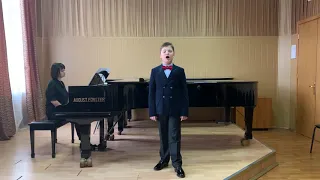 Михаил Кауфман,12л, Bella Voce 2020, группа 11-13 лет