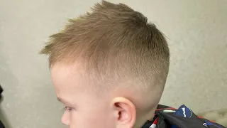 Детская стрижка. Kids haircut.Как быстро постричь маленького мальчика.