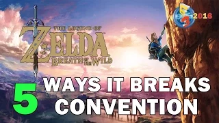 The Legend of Zelda: Breath of The Wild - 5 Ways It Breaks Convention