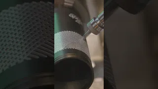 4th axis spindle machining on aluminum piece with Rownd CNC Lathe!