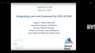 TX MOUD ECHO | March 08, 2021 | Integrating care and treatment for HCV and OUD