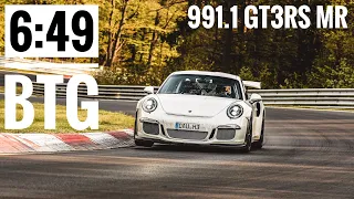 Getting there! 6:49 BTG | Porsche 991.1 GT3RS MR | Nordschleife | Alex Hardt