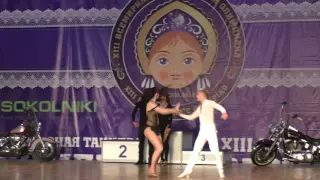 Alex Guz & Ekaterina Danilova Bachata. XIII World Dance Olympiad 2016
