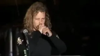 Metallica Shortest straw live 1992 (with replaced audio)