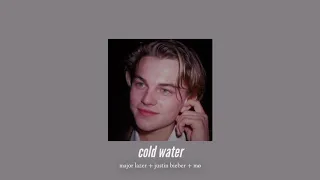 ( slowed down ) cold water