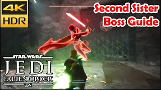 Second Sister (Zeffo) Boss Guide [4k HDR] - Star Wars Jedi: Fallen Order