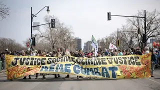 Tausende Menschen demonstrieren in Montreal gegen Klimawandel
