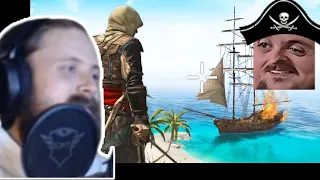 Forsen Reacts to The greatest pirate game ever made