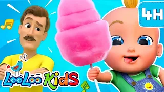 🍭 Johny Johny Yes Papa: Ultimate Sing-Along 4 Hour Kids Songs Collection | LooLoo Kids Best Hits