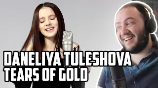 DANELIYA TULESHOVA REACTION - TEARS OF GOLD (FAOUZIA COVER - TEACHER PAUL REACTS