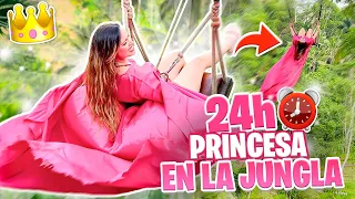 24 HORAS DE PRINCESA EN LA JUNGLA 😂 Sandra Cires Art