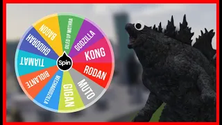 The WHEEL decides which Kaiju I draw!