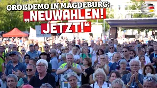 Großdemo in Magdeburg: „Neuwahlen! JETZT!“