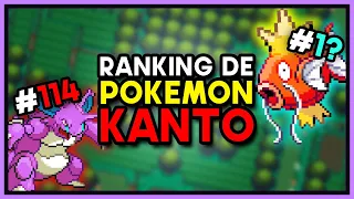 Tier list y ranking de todos los pokémon de Kanto