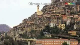 Colline Romane: il paese di Olevano Romano