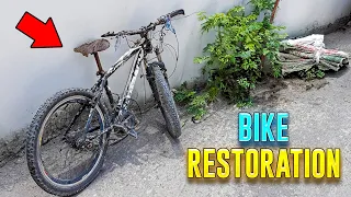 INCREDIBLE Bicycle RESTORATION |Transforming A Trash Bike Into A Giant Mountain Bike