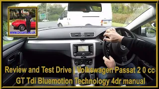 Review and Test Drive | Volkswagen Passat 2 0 cc GT Tdi Bluemotion Technology 4dr manual