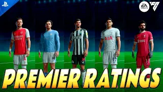 EA SPORTS FC24 | Premier League Player Faces & Ratings