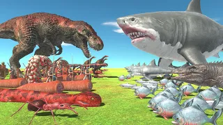 Infinity War - Aquatics VS Red Team - Animal Revolt Battle Simulator