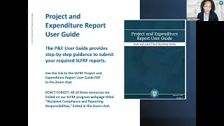 SLFRF NEU Webinar:Portal Demonstration & Overview of SLFRF Reporting and Compliance Responsibilities